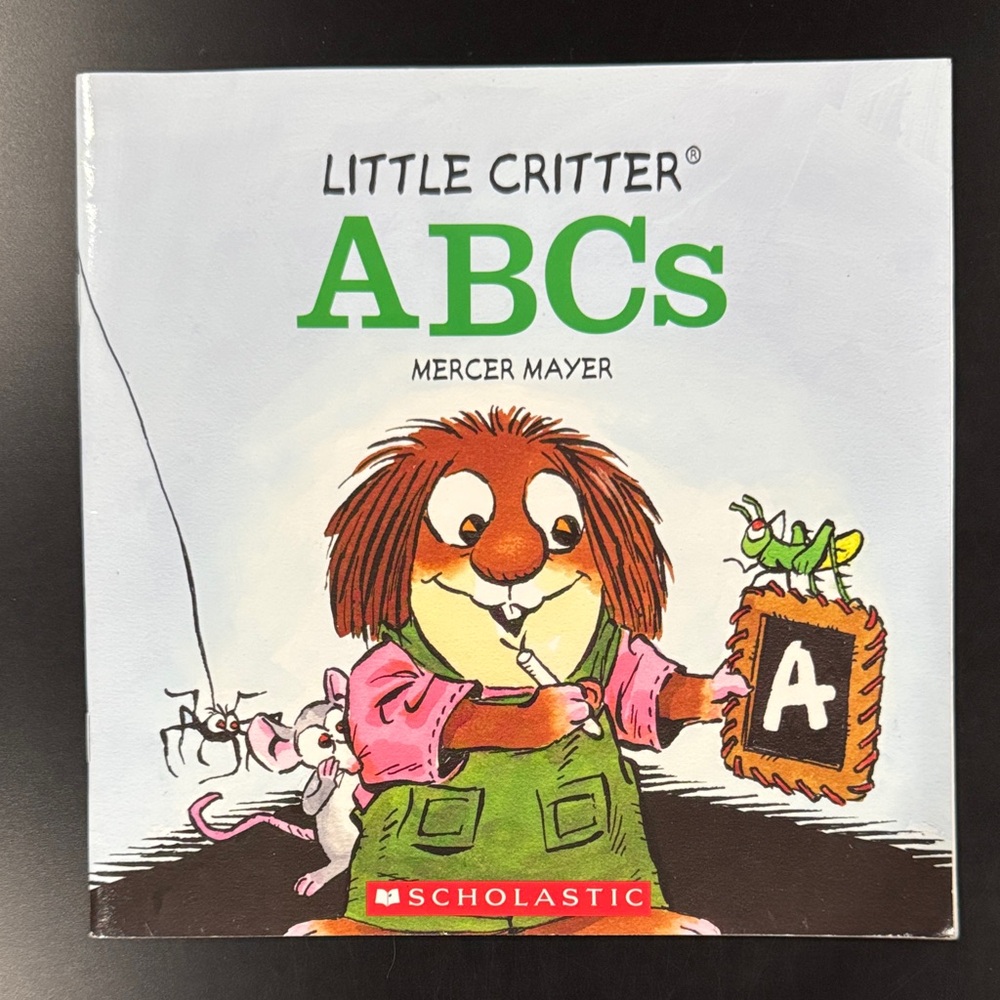 Little Critter ABC’s by Mercer Mayer - Scholastic Softcover Children’s Book